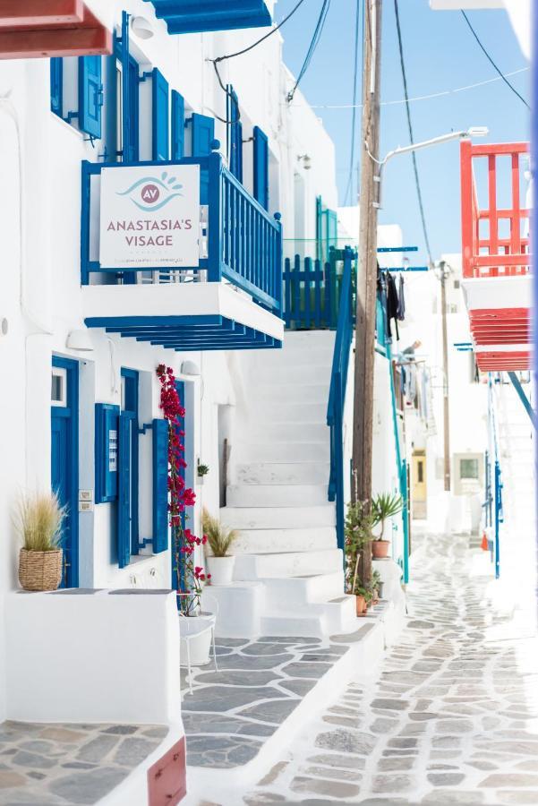 شقة أنستازياس فيزاج Mykonos Town المظهر الخارجي الصورة